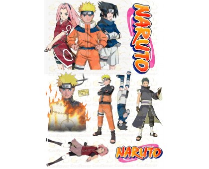 Вафельна картинка "Naruto"-7