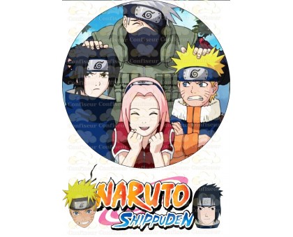Вафельна картинка "Naruto"-8