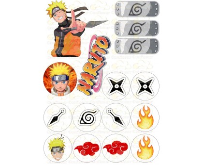 Вафельна картинка "Naruto"-9