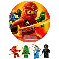 Вафельна картинка "Ninjago"-13