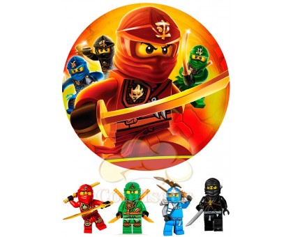 Вафельна картинка "Ninjago"-13