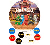 Вафельна картинка "Ninjago"-19