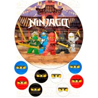 Вафельна картинка "Ninjago"-19