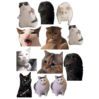 Waffle picture "Stickers"-1