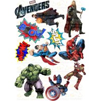 Edible wafers images "Super Heroes" -19