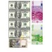 Вафельна картинка "Гроші різні"
