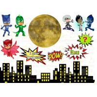 Waffle picture "Heroes in disguise"-11