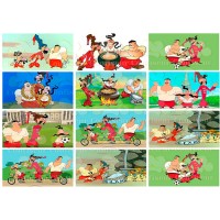 Waffle picture "Cossacks"-1
