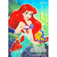 Waffle picture "Mermaid"-4