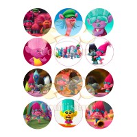 Waffle picture "Trolls"-1
