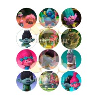 Waffle picture "Trolls"-2