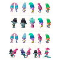 Waffle picture "Trolls"-3