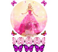 Вафельна картинка "Барбі: Академія принцес"-3