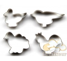 Вырубки (532) набор Домашние птицы