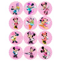 Waffle picture "Minnie mouse"-5