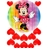 Waffle picture "Minnie mouse"-6