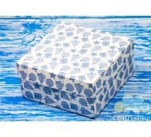 Box М0053-O7 "Kiev" New year, blue