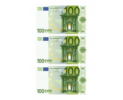 Вафельна картинка "Євро великий"