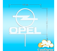 Топпер "Opel" (акрил)